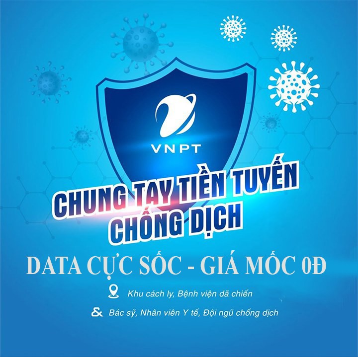 Tặng gói 0 đồng hỗ trợ covid-19