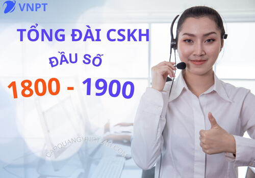 Dịch vụ tổng đài đầu số 1800 - 1900 VNPT