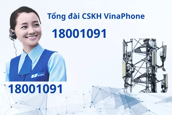 Tổng đài VinaPhone tư vấn, giải đáp thông tin, CSKH Vina